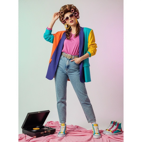 how to emulate 80s vintage style from legendary fashion figures